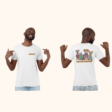 DOG DAD | Pack Over Everything Tee