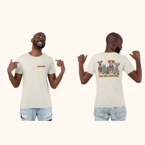 DOG DAD | Pack Over Everything Tee