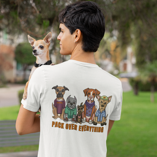 DOG DAD | Pack Over Everything Tee
